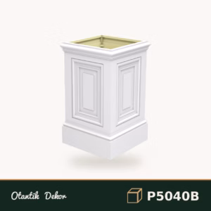 Poliüretan dekorasyon ürünü 45x45x75 cm Pilaster Sütun Kaidesi