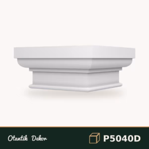 56x56x26 cm Poliüretan dekorasyon ürünü Pilaster Sütun