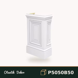 Poliüretan Pilaster Sütun 28x55x94 cm Dekoratif Alt Kaide