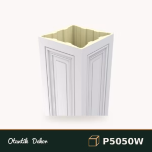 50x50x240 cm Poliüretan Dekorasyon Ürünü Pilaster Sütun