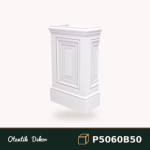 Poliüretan Pilaster Sütun Alt Kaide Dekor 33x66x109 cm